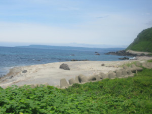 岩館〜大間越の海岸風景