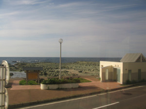 千畳敷の海岸風景