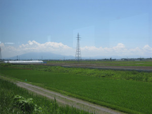 大沢内〜深郷田の田園風景